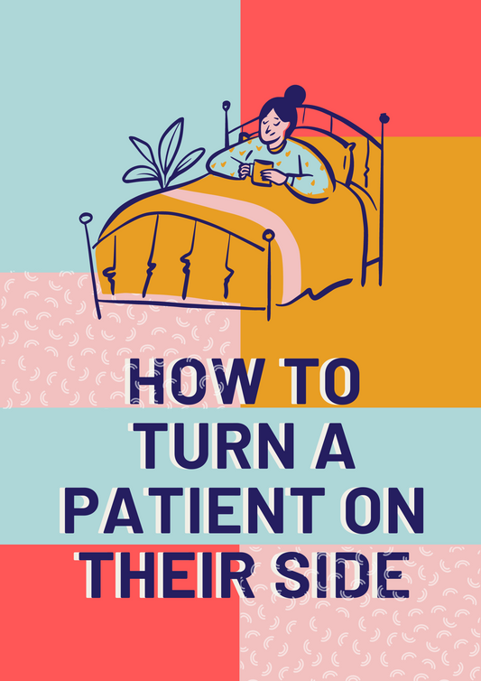 How to turn a patient on their side