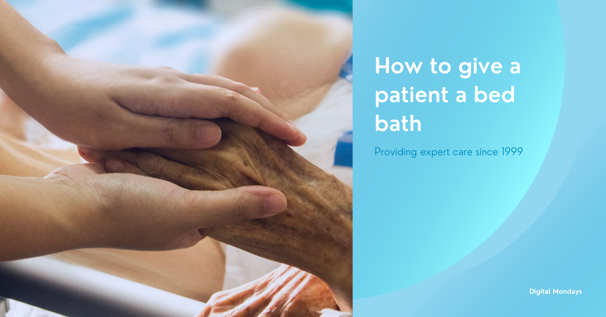 How to give a patient a bed bath